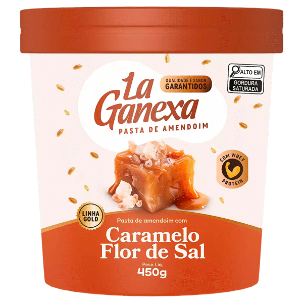 Pasta de Amendoim Protein - Laganexa 450g - Imagem 3